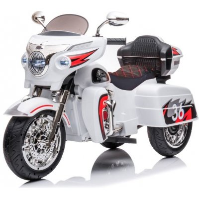 mamido Dětská elektrická motorka Goldwing bílá