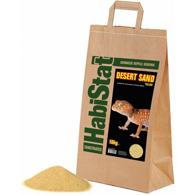 HabiStat Desert Sand žlutý 10 kg – Zboží Mobilmania