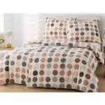 Xpose bavlna povlečení POLKA na dvě lůžka 140x200 70x90 – Zboží Mobilmania