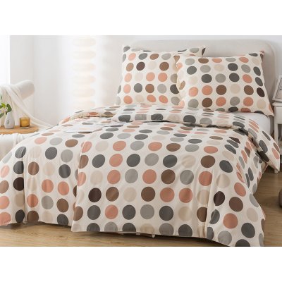 Xpose bavlna povlečení POLKA na dvě lůžka 140x200 70x90 – Zboží Mobilmania