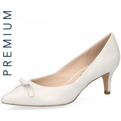 CAPRICE Dámské lodičky bílé – Zboží Dáma