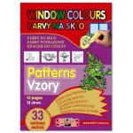 KOH-I-NOOR Šablony pro barvy na sklo 33 motivů – Zboží Dáma