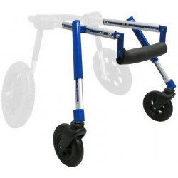 Walkinpets Invalidní vozík pro psa M Přední kola Modrý 12 23 kg 20-23 cm