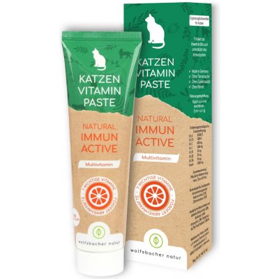 Wolfsbacher vitaminová pasta pro kočky 100 g – Hledejceny.cz