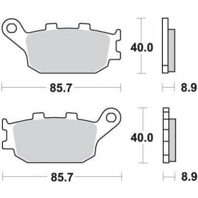 Destičky Galfer FD174, varianty produktu Sintrované – Zbozi.Blesk.cz