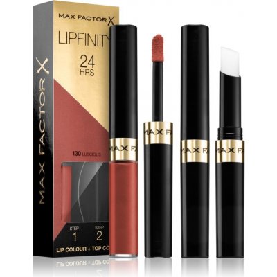 Max Factor Lipfinity Lip Colour 24h rtěnky 130 luscious 4,2 g – Zboží Mobilmania