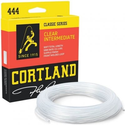 Cortland Muškařská šnůra 444 Classic Intermediate Freshwater-Saltwater Clear 90ft #6 – Zboží Mobilmania