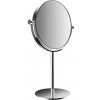 Kosmetické zrcátko Emco Cosmetic Mirrors Pure 109400116 stojící kulaté holící a kosmetické zrcadlo chrom