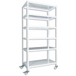 Biedrax Regál 50 x 100 x 190 cm 6 polic – Zboží Dáma