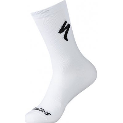 Specialized ponožky Soft Air Tall logo wht/blk – Zboží Mobilmania