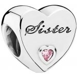 Pandora Stříbrný korálek Milovaná sestra 791946PCZ – Zbozi.Blesk.cz