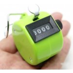 Počítadlo řad při pletení - ruční mechanické Barva: Zelená – Zboží Dáma