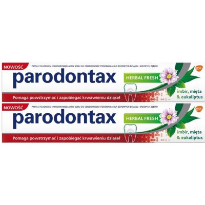 Parodontax Herbal Fresh 2 x 75 ml – Zboží Mobilmania