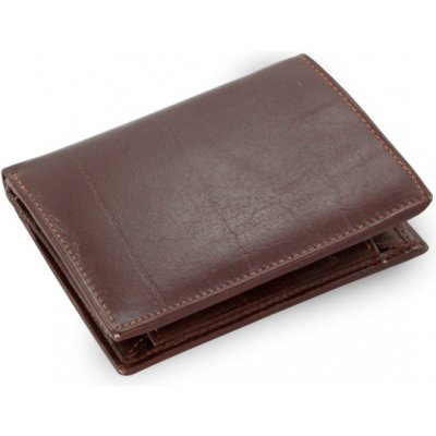 Arwel Tmavě hnědá pánská kožená peněženka a dokladovka se zápinkou 514-1610-40 – Zboží Mobilmania