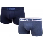 Puma 2 pack slipy 906519 Jeans/Navy Blue – Hledejceny.cz