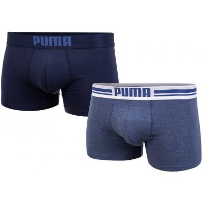 Puma 2 pack slipy 906519 Jeans/Navy Blue – Hledejceny.cz