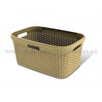 Curver Rattan Style 45 l krémový – Hledejceny.cz