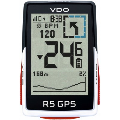 VDO R5 GPS set HR WL – Zboží Mobilmania