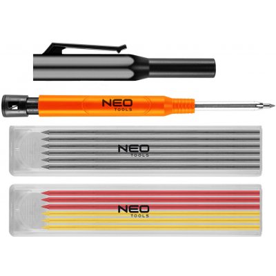NEO TOOLS Tužka, automatický stylus s ořezávačem a 12 náplní 13-816 – Zboží Mobilmania