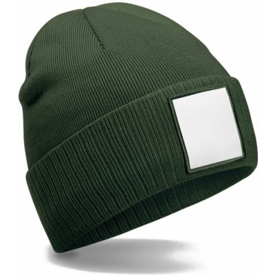 Beechfield s nášivkou B337R Olive Green – Hledejceny.cz