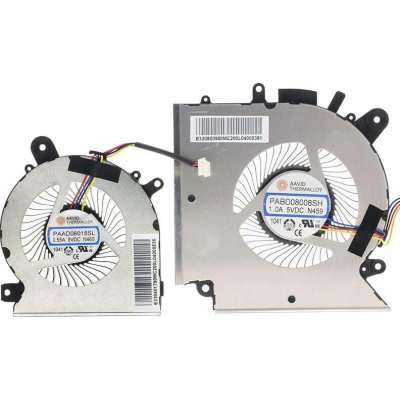 Ventilátor MSI Katana GF66 GF76 Pulse GL66 GL76 - Set (CPU + GPU) – Sleviste.cz