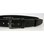 Penny Belts pánský kožený opasek 60012-2-PR1-60 černý – Zboží Mobilmania