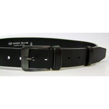 Penny Belts pánský kožený opasek 60012-2-PR1-60 černý