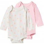 lupilu Dětské body s dlouhými rukávy 2kusy světle růžová – Hledejceny.cz