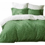 Stanex bavlna Povlečení Zelené lístky 140x200 70x90 – Hledejceny.cz