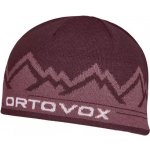 Ortovox čepice PEAK beanie Winetasting – Zboží Mobilmania