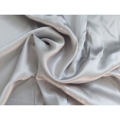 Nopala Hedvábný povlak na anatomický polštář stříbrná 70 x 50 x 11 cm – Zboží Mobilmania