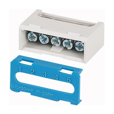 Eaton 178911 Samostatná šroubová svorkovnice 1xN pro KLV,1x25mm2 a 3x16mm2 – Sleviste.cz