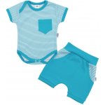 New Baby 2-dílná letní bavlněná souprava Perfect Summer tyrkysová – Hledejceny.cz