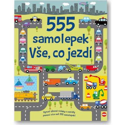 555 samolepek Vše co jezdí – Zboží Dáma