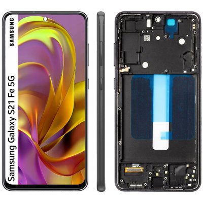 LCD Displej + Rám Samsung Galaxy S21 FE 5G – Zboží Živě