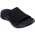 Skechers dámské žabky plážová obuv Go Walk Flex Sandal Elation W black – Zboží Mobilmania