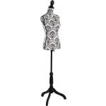 Tectake Krejčovská figurína, výškově nastavitelná, 133 - 168 cm – Zboží Dáma