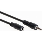 AQ KAL 050 - 5M (Prodlužovací stereo audio kabel s konektory 3,5 mm Jack samec - 3,5 mm Jack samice, 5m)