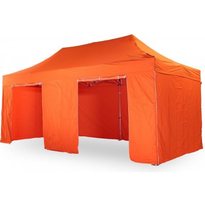 TENTino OPLÁŠTĚNÍ NA 3x6 m /4 nohy a 3x6 m /6 noh SMALL/BIG HEXAGON 6A - ORANŽOVÁ – Zboží Dáma