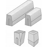 CS-BETON s.r.o. CSB OBRUBNÍK SILNIČNÍ H 15 x 25 x 50 půlka Šedý paleta 36 ks – Hledejceny.cz