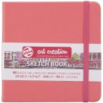 Art Creation Akvarelový skicák korálový 12x12 cm 140 g – Hledejceny.cz