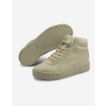 Puma Carina Mid WTR Fur tenisky béžová – Zboží Dáma