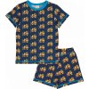 Dětské pyžamo a košilka Maxomorra pyžamo Buldozer modrá