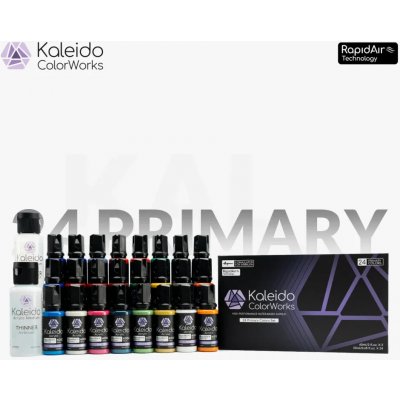 Kaleido Color Works 24 Color Primary set 24 x 12 ml – Zboží Dáma