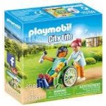 Playmobil 70193 Pacient na vozíku – Zboží Dáma