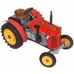 Kovap Kovap Traktor Zetor 25A červený na klíček kov 15cm v krabičce 1:25 – Zbozi.Blesk.cz