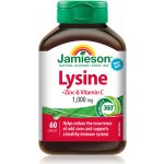 Jamieson Lysine + Zinc & Vitamin C 1000 mg 60 tablet – Hledejceny.cz