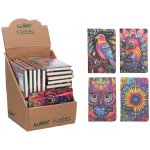 Notes linkovaný 14x8,6 cm mix – Hledejceny.cz