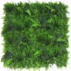 Květina Umělá živá zelená stěna KAPRADINA MIX, 100 x 100cm