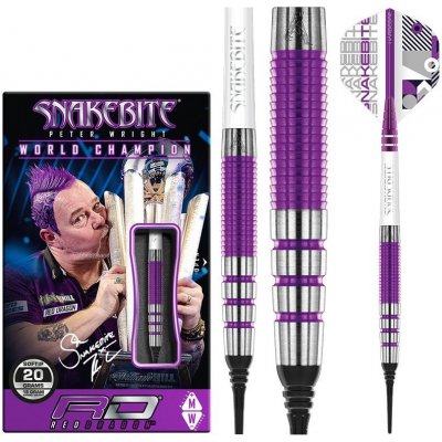 Red Dragon Peter Wright Snakebite Medusa 90% 20g soft – Zboží Dáma